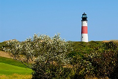 Sankaty Head Lighthouse on Nantucket Island